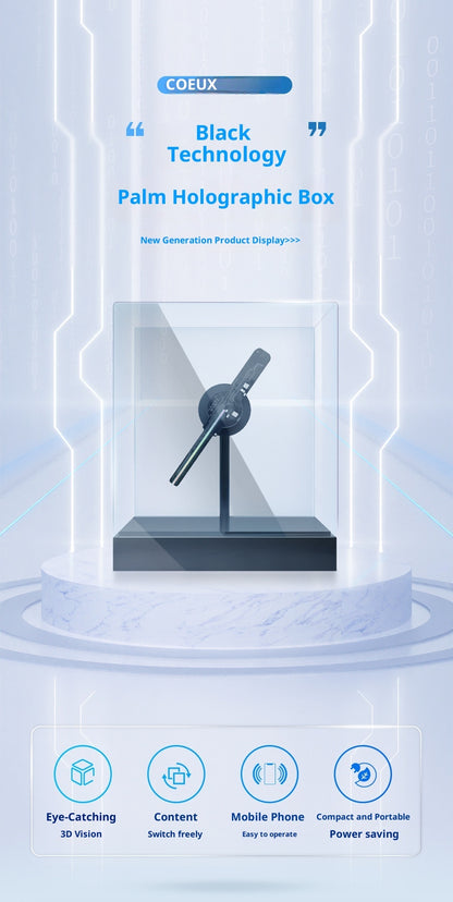 Holographic 3D Fan Screen