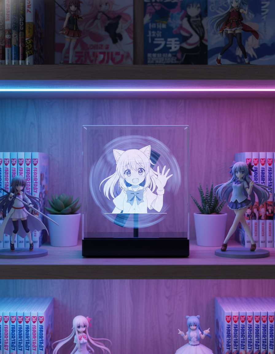 Fan Holographique 3D Éblouissant™